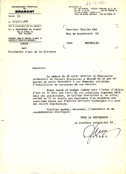 Dossier Brabant Décision